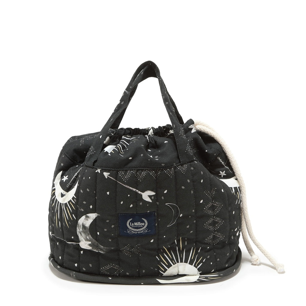 LaMillou Wickelorganizer - Windelkorb DARK LUNA