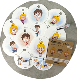 Hanniline -Gefühlskarten 2-7 Jahre