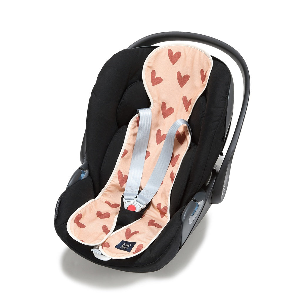 LaMillou Autositzeinlage HEARTBEAT PINK