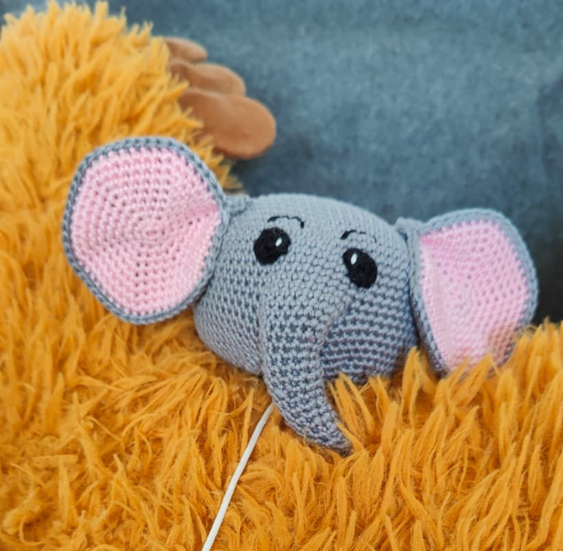 Spieluhr Tiere gehäkelt