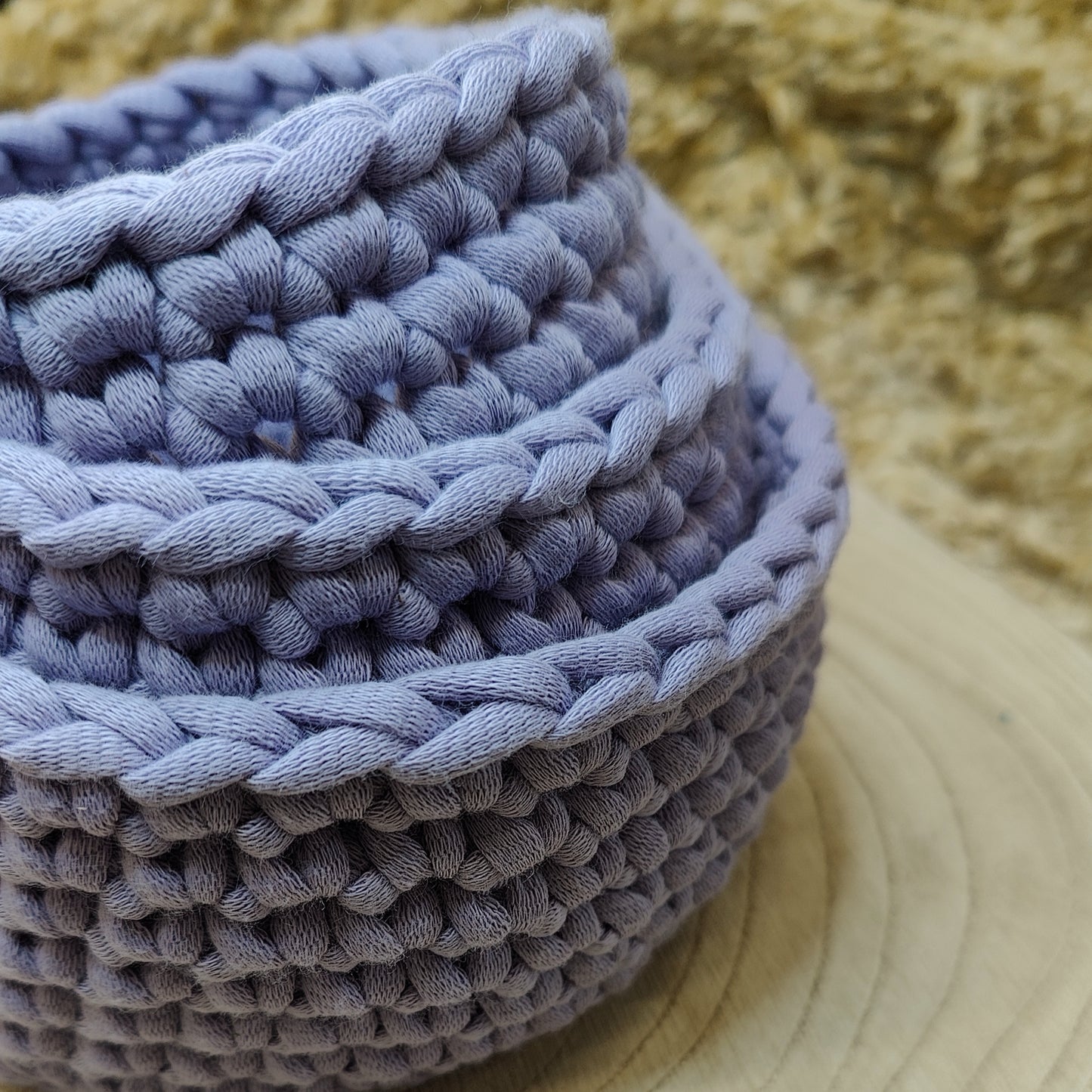 Vermaschelt - Körbchen 3er Set