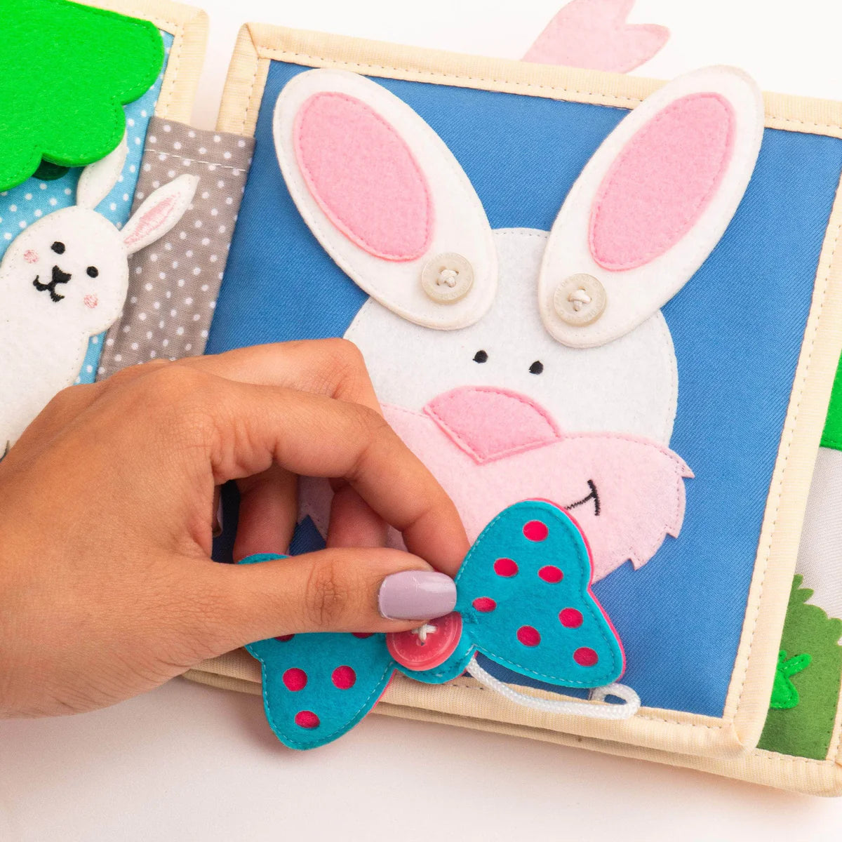 Jolly Designs Mini Quiet Book Funny Bunny