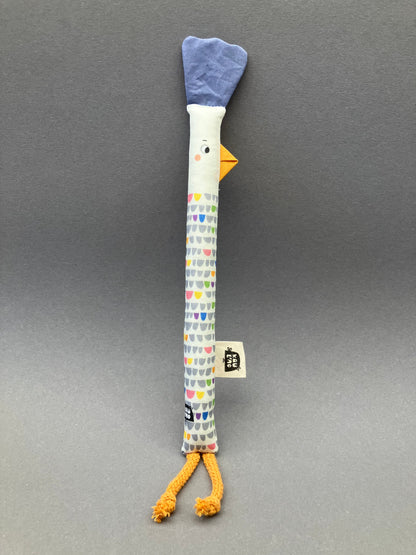 Kaulino Vogel - mit Knisterkamm für neugierige Hände