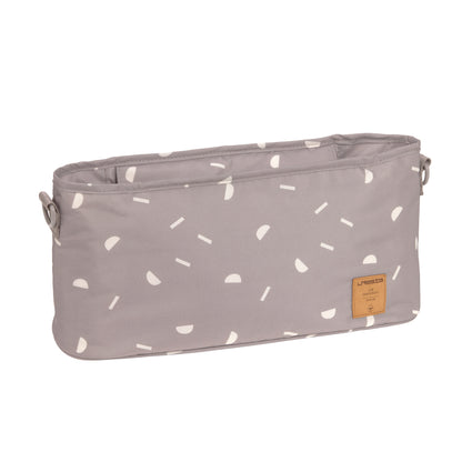 Lässig Kinderwagenorganizer - Blocks taupe, grau