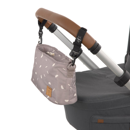 Lässig Kinderwagenorganizer - Blocks taupe, grau