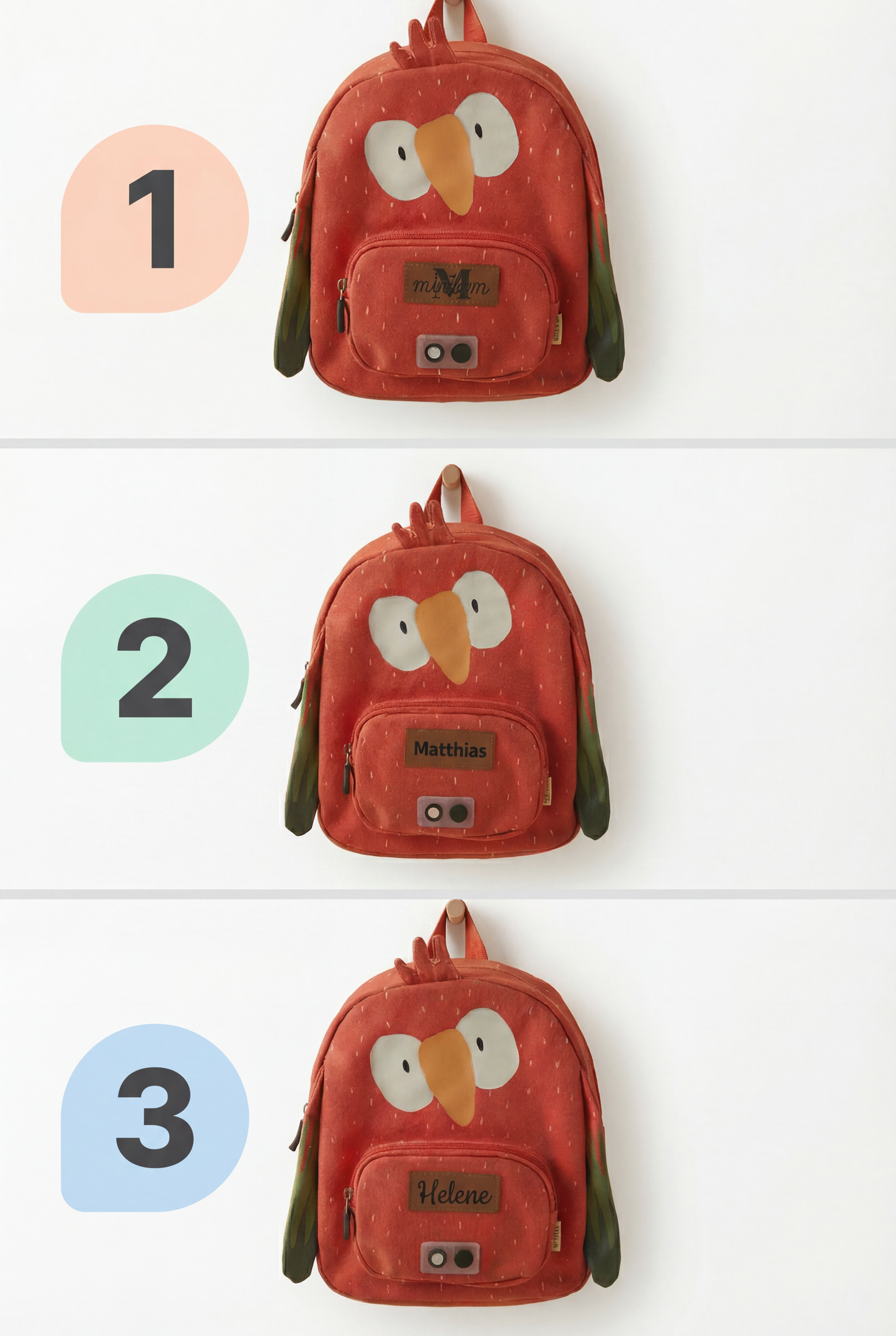 Trixie Rucksack klein - Parrot