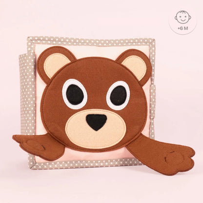 Jolly Designs Mini Quiet Book Peek-a-Boo