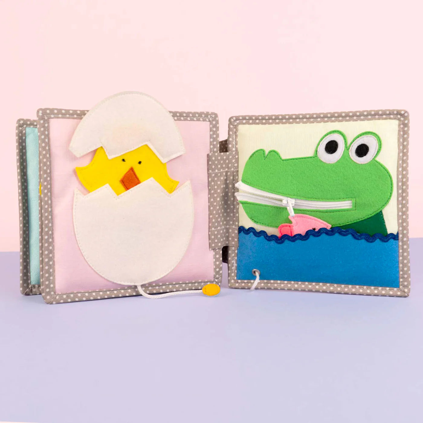 Jolly Designs Mini Quiet Book Peek-a-Boo