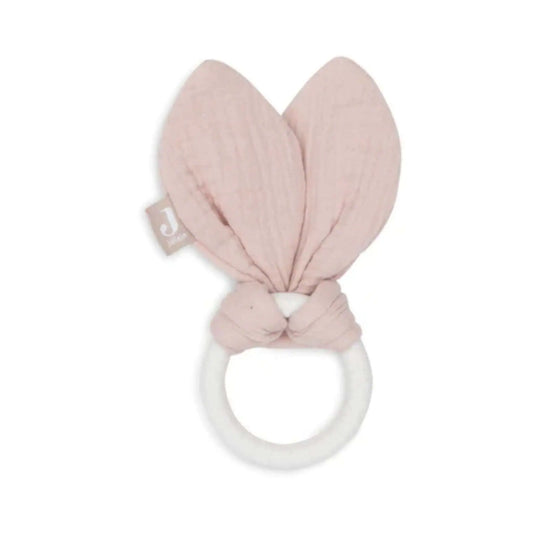 Jollein Silikon Beißring Hasenohren Wild Rose