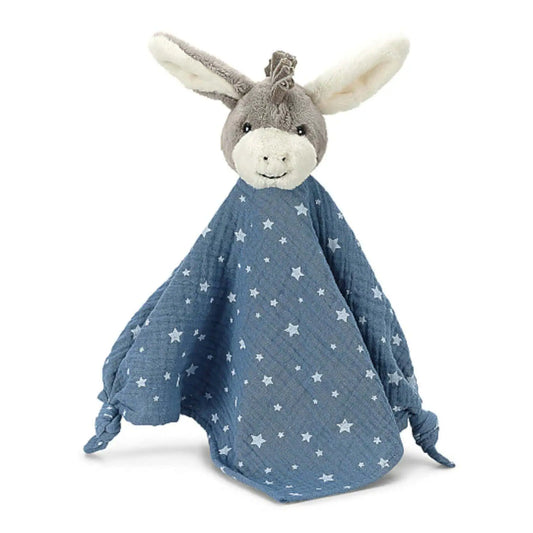 Sterntaler Schmusetuch Esel Emmi in mittelblau