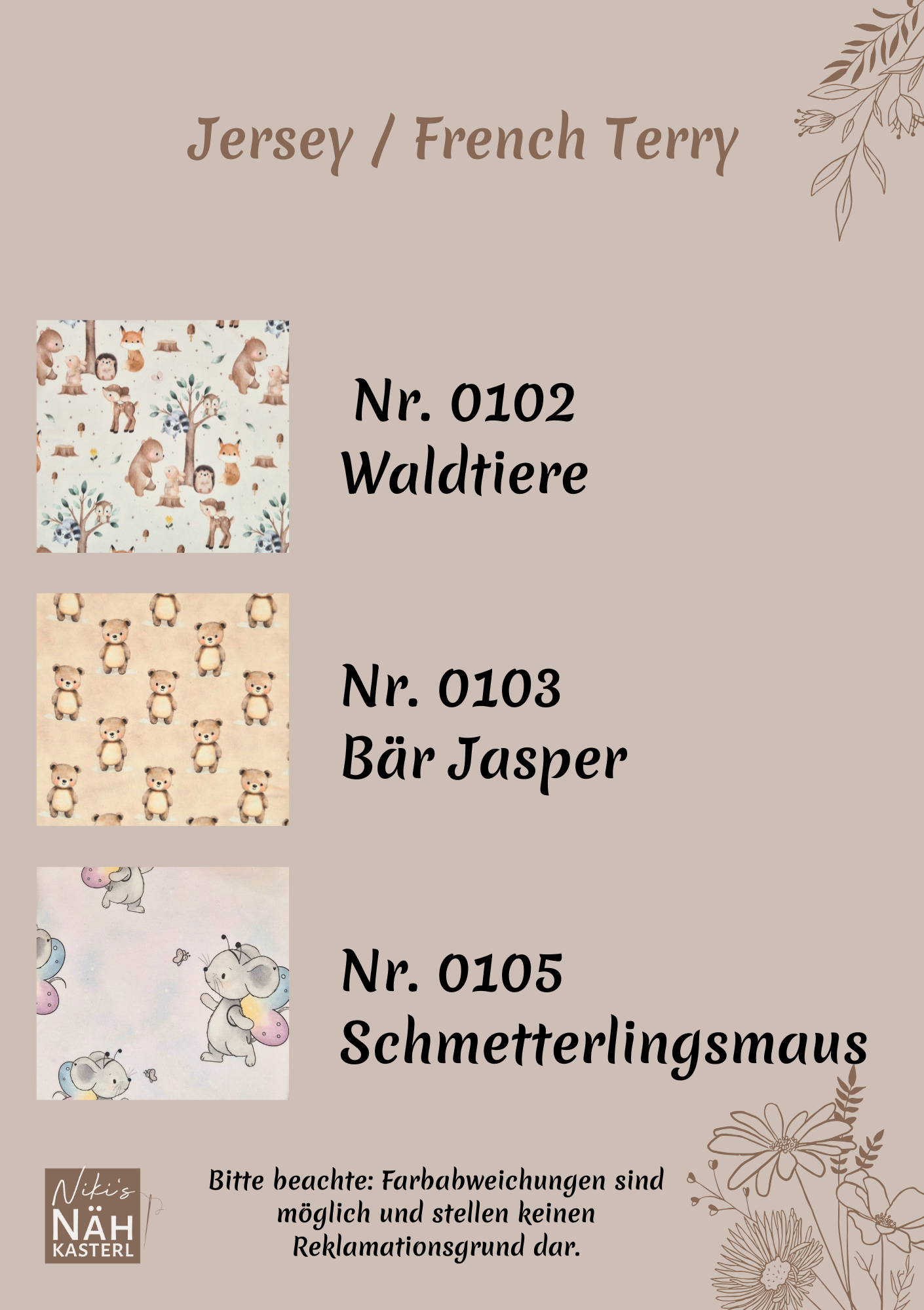 Niki‘s Nähkasterl Strampler
