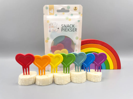 Pieksi & Griffel 7er Set HEARTBEATS