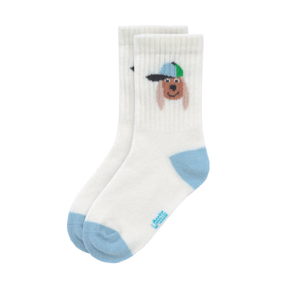 Lässig Tennissocken Kinder 3er Set - Hund