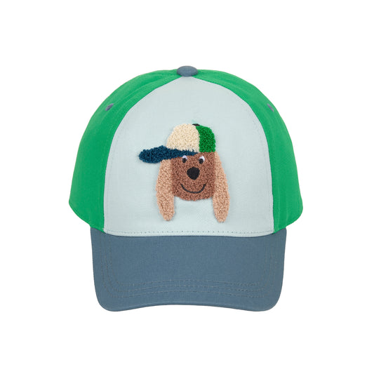 Lässig Basecap Kinder - Hund, blau