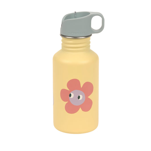Lässig Edelstahl Trinkflasche 500ml - Happy Trails, Blume