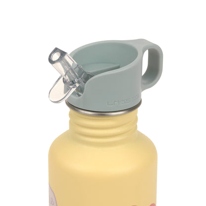 Lässig Edelstahl Trinkflasche 500ml - Happy Trails, Blume