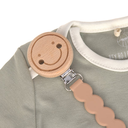 Lässig Schnullerkette rosa
