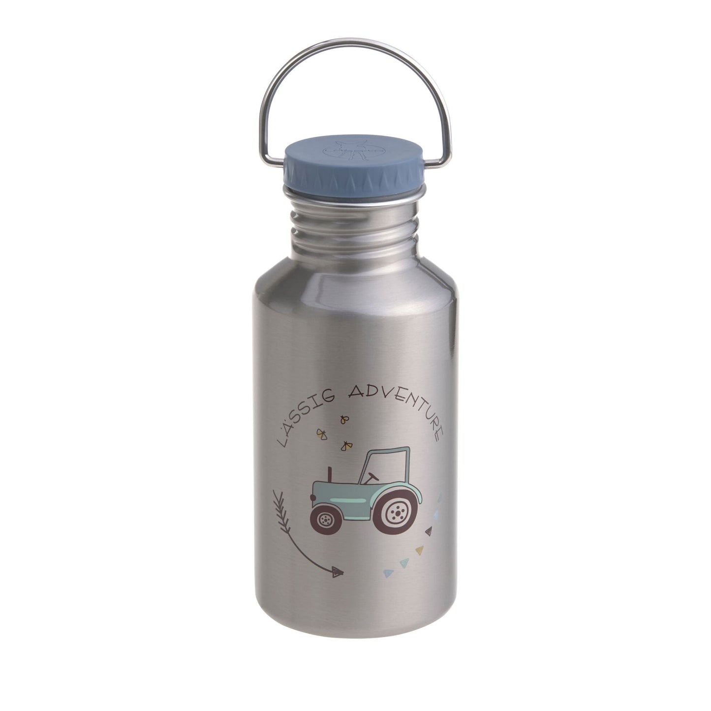 Lässig Edelstahl Trinkflasche 500ml - Adventure, Tractor