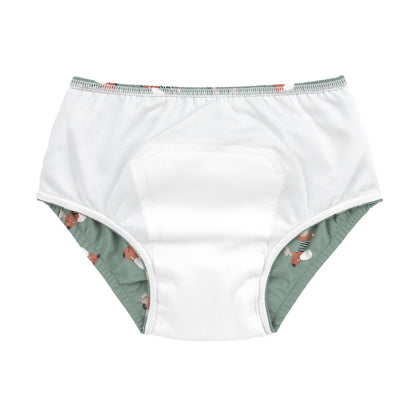 Lässig Schwimmwindel Baby - Hund, grün