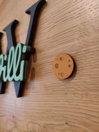 Türschild Kinderzimmer "Rakete"