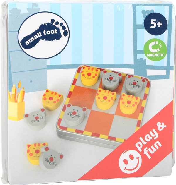 Small Foot Tic Tac Toe - Reisespiel