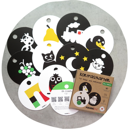 Hanniline - Kontrastkarten ab dem 3. Lebensmonat