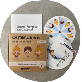 Hanniline -Gefühlskarten 2-7 Jahre