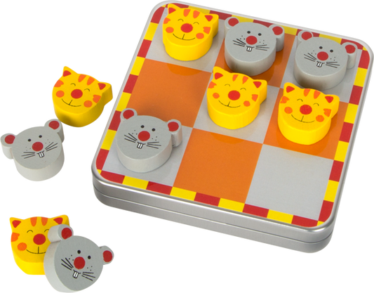 Small Foot Tic Tac Toe - Reisespiel