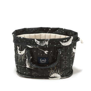 LaMillou Wickelorganizer - Windelkorb DARK LUNA