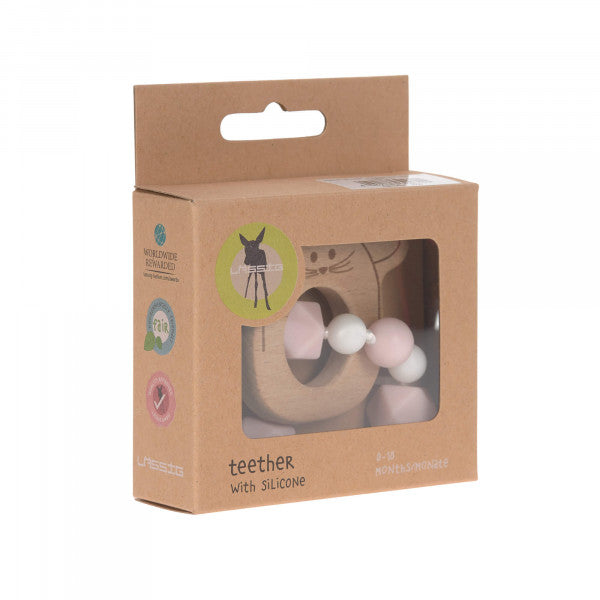 Lässig Greifling mit Beißhilfe