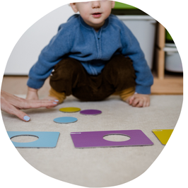 Hanniline -Puzzle-Karten/Steckspiel