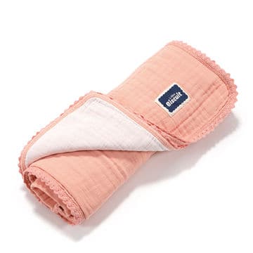 LaMillou Musselindecke - Lachs/Weiß