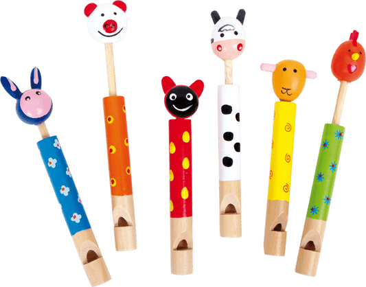 Small Foot Flötentiere - Holzpfeifen