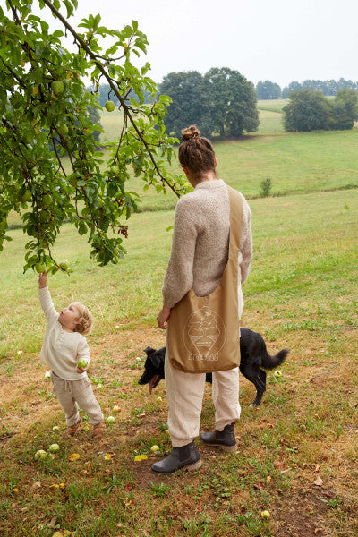 Lässig Umhängetasche Curry