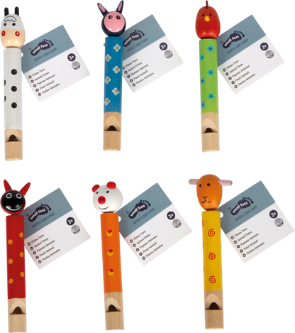 Small Foot Flötentiere - Holzpfeifen