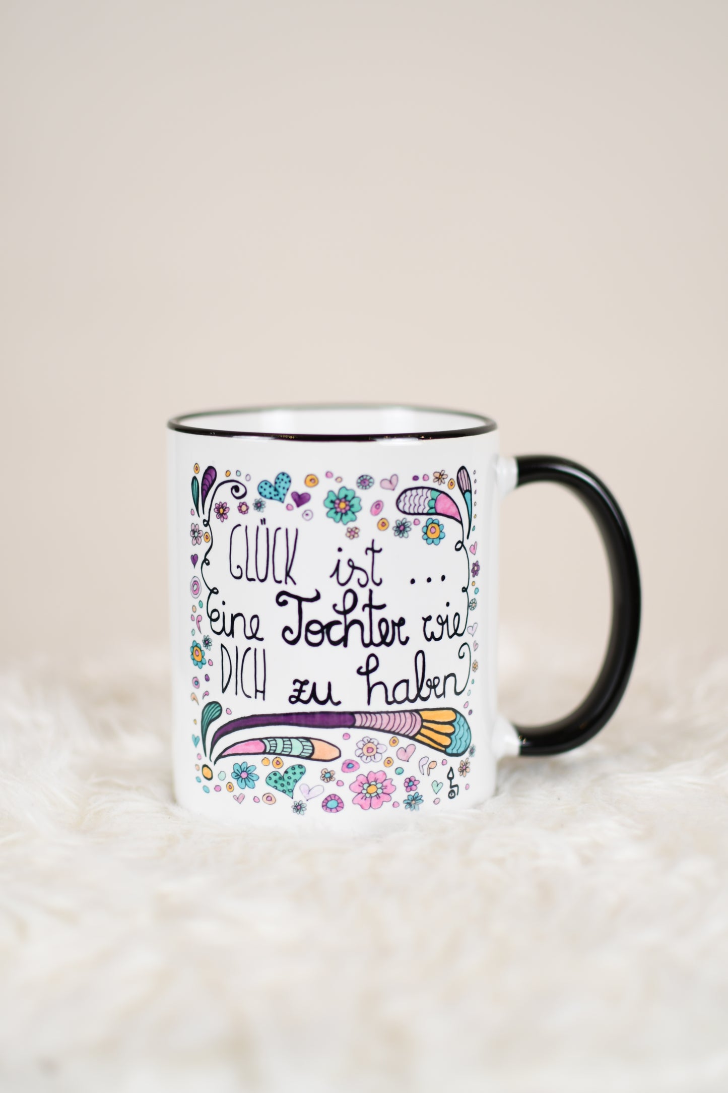 Rollin Art "Glück ist..." Tasse