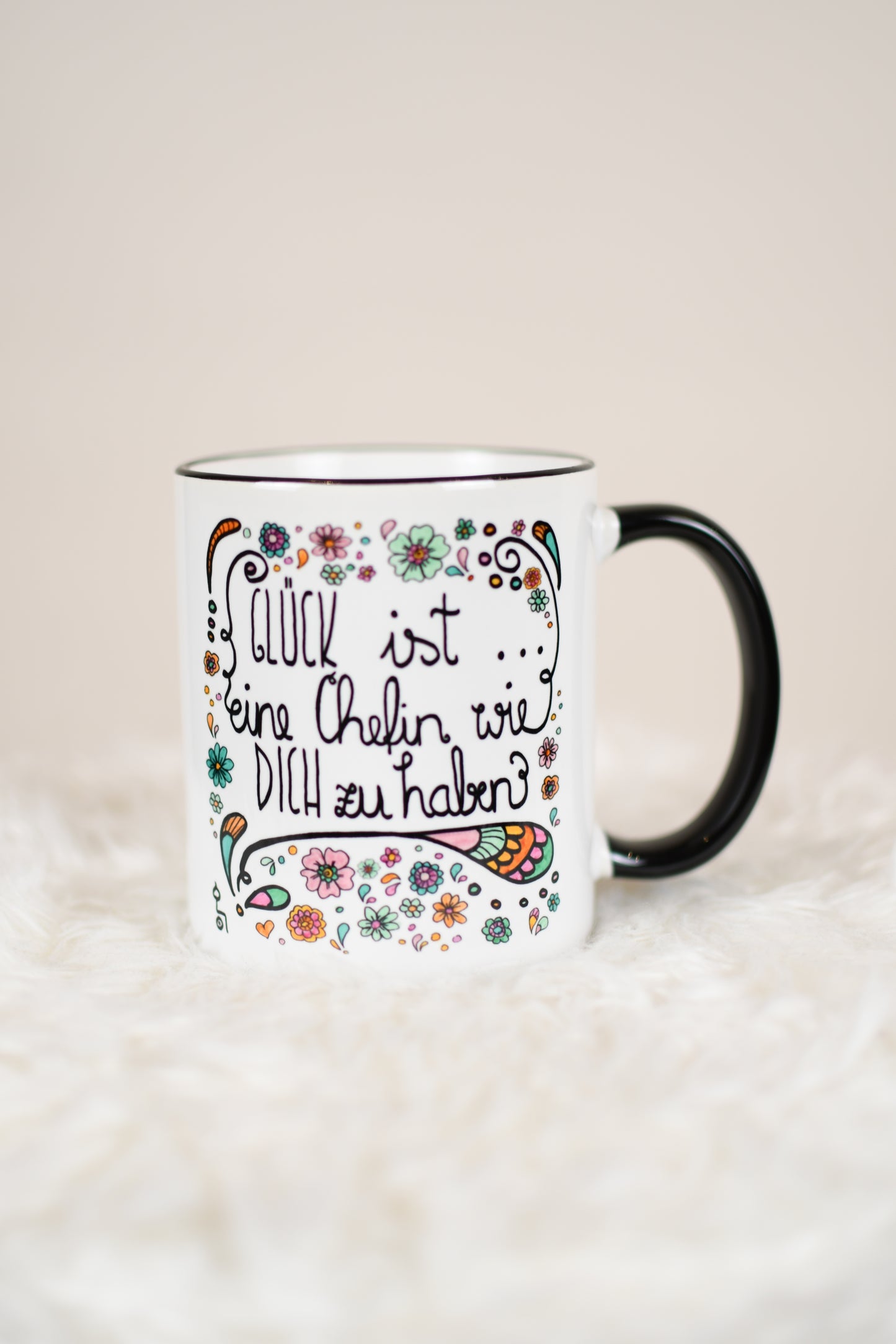 Rollin Art "Glück ist..." Tasse