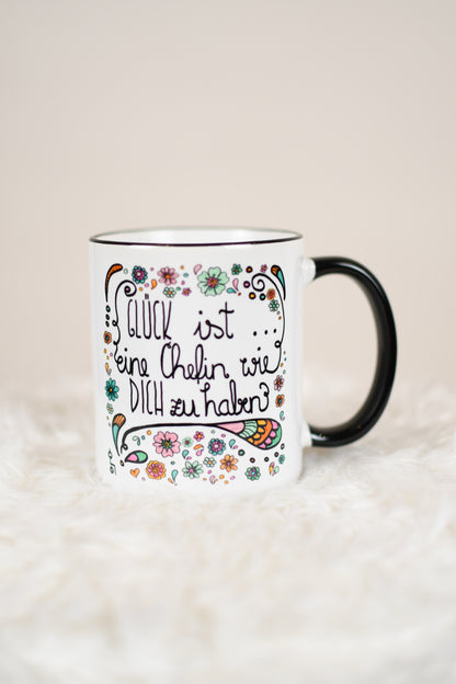 Rollin Art "Glück ist..." Tasse
