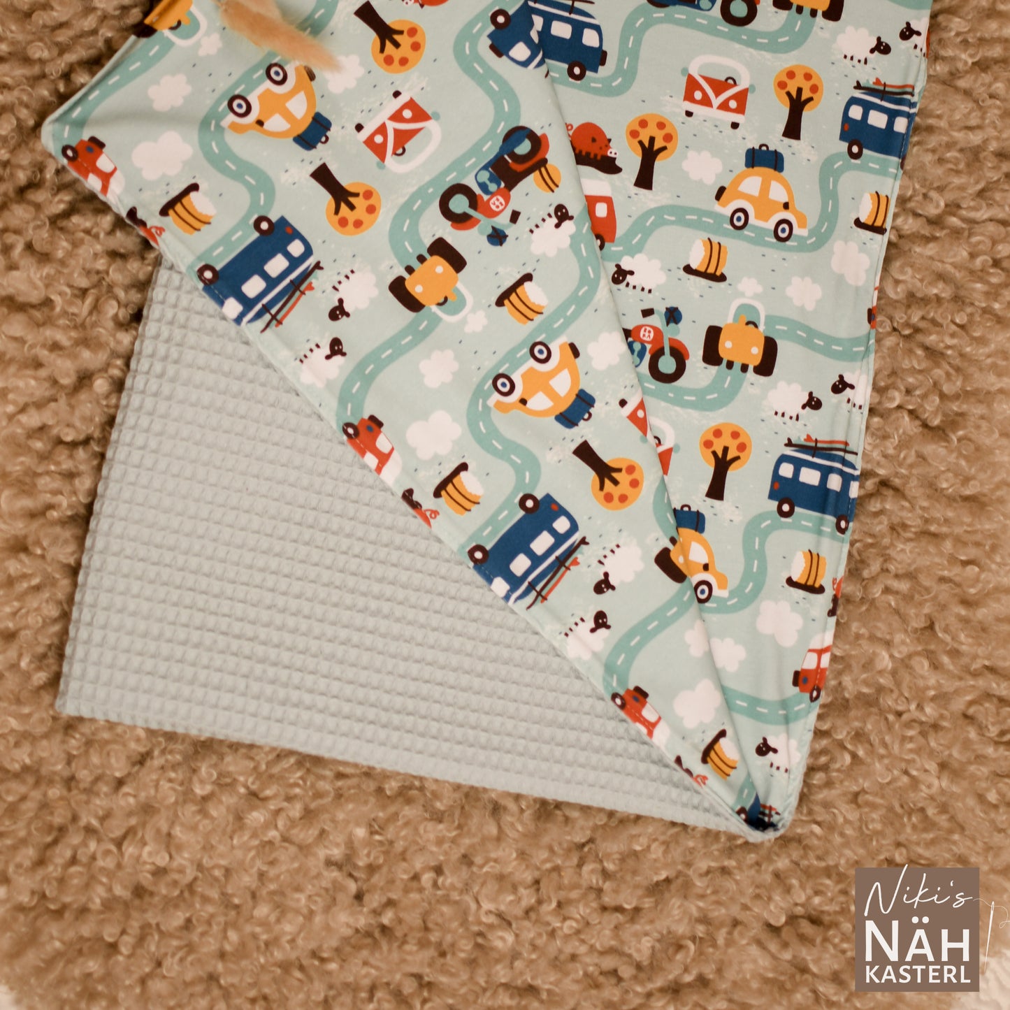 Niki's Nähkasterl Babydecke ca. 70*100