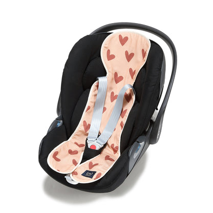 LaMillou Autositzeinlage HEARTBEAT PINK