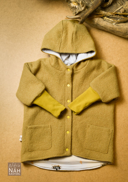 Niki‘s Nähkasterl Wollwalkjacke Lio