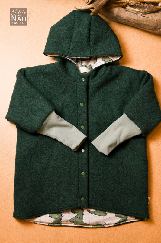 Niki‘s Nähkasterl Wollwalkjacke Lio