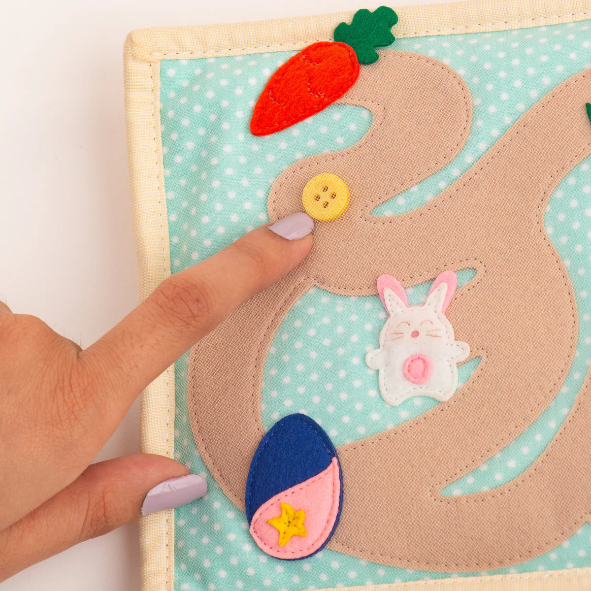 Jolly Designs Mini Quiet Book Funny Bunny