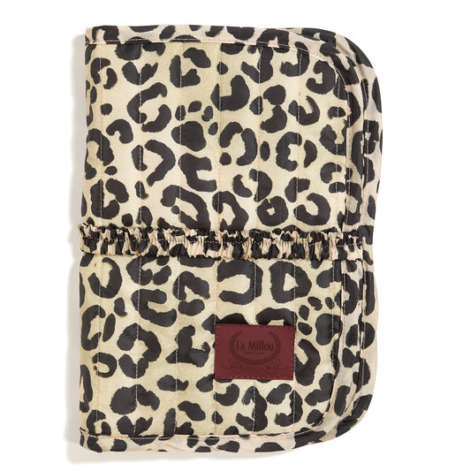 LaMillou Windeltasche Nylon LEOPARD CREAM