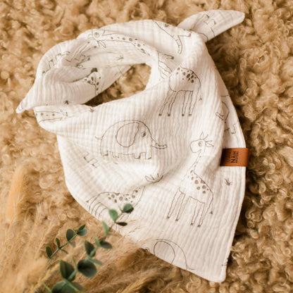 Niki's Nähkasterl Dreieckstuch Musselin