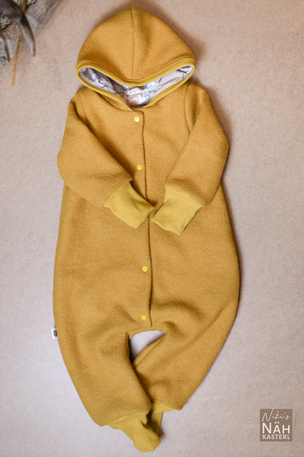 Niki‘s Nähkasterl Wollwalkoverall