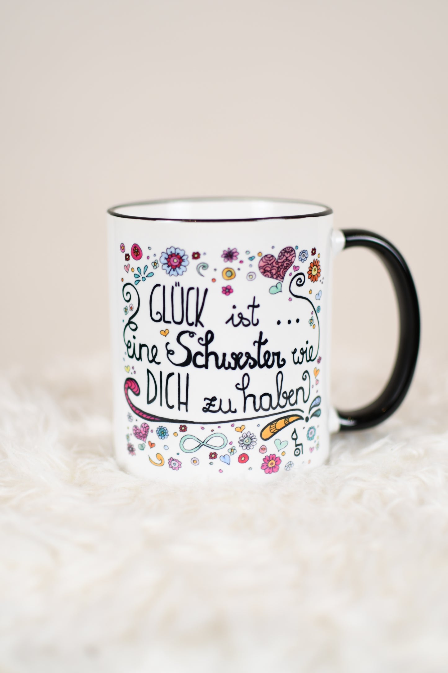 Rollin Art "Glück ist..." Tasse