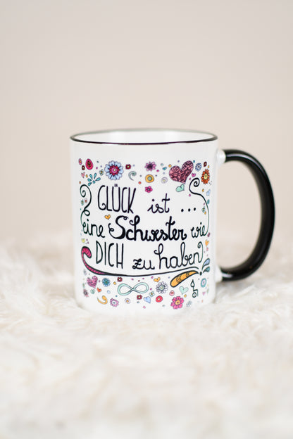 Rollin Art "Glück ist..." Tasse