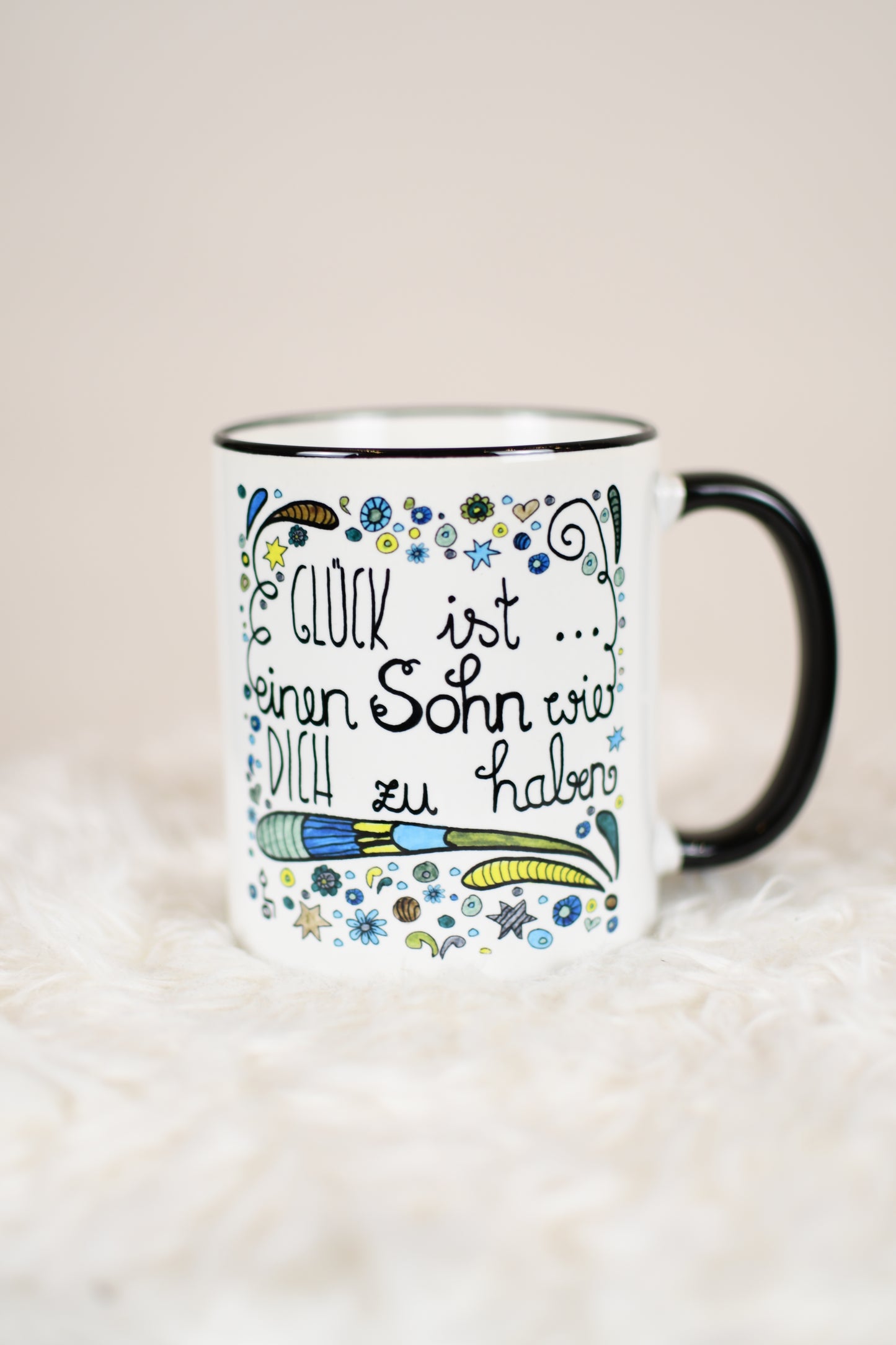 Rollin Art "Glück ist..." Tasse