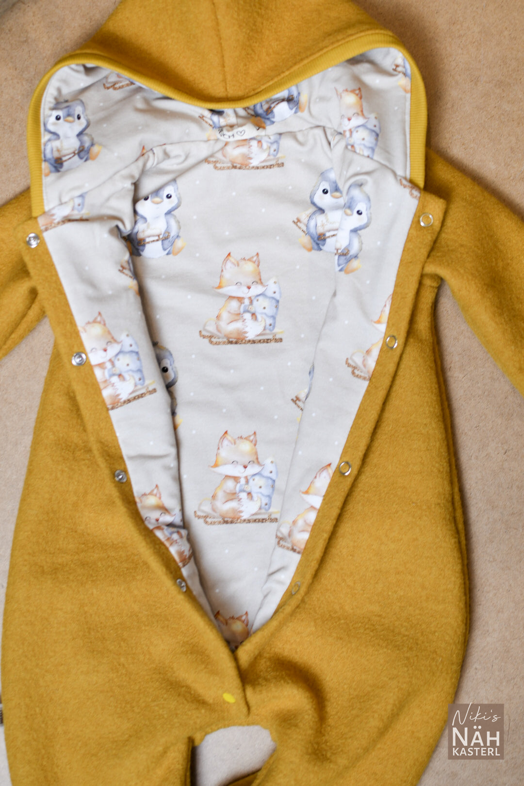 Niki‘s Nähkasterl Wollwalkoverall